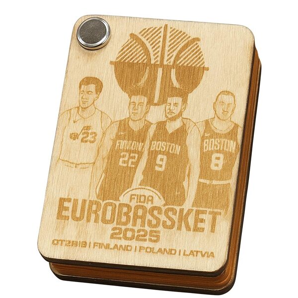 Logbook 3mm saplākšņa vāciņi, iekšā 0,7mm biezas 20 lapas. 